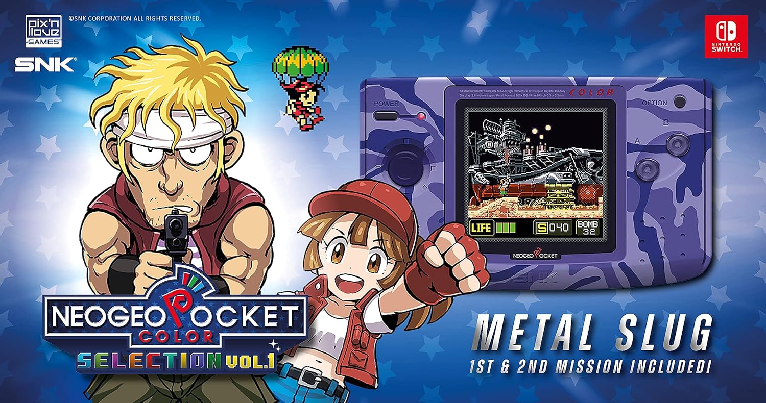 NeoGeo Pocket Color Selection Vol. 1 - Nintendo Switch - Retro Island Gaming