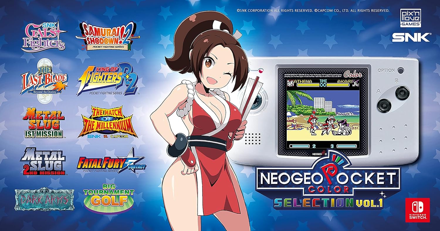 NeoGeo Pocket Color Selection Vol. 1 - Nintendo Switch - Retro Island Gaming
