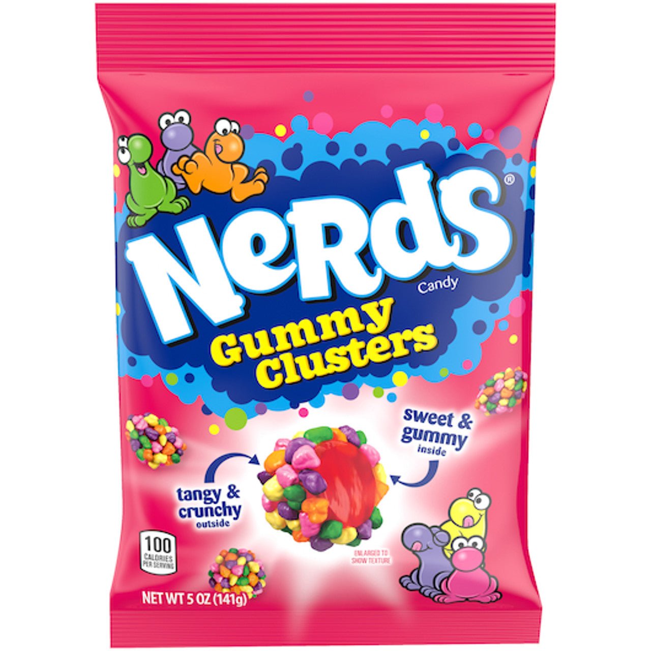 Nerds Gummy Clusters Rainbow (5 Ounce Bag) - Retro Island Gaming