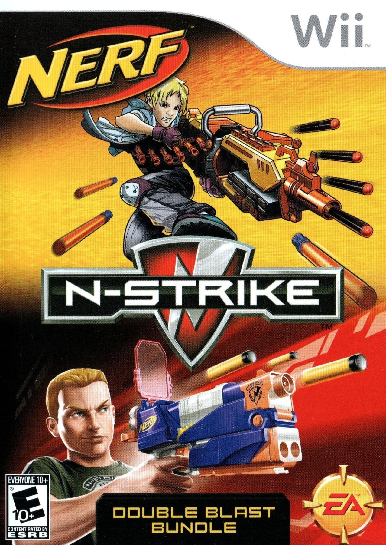 NERF N - Strike [Double Blast Bundle] - Wii - Retro Island Gaming