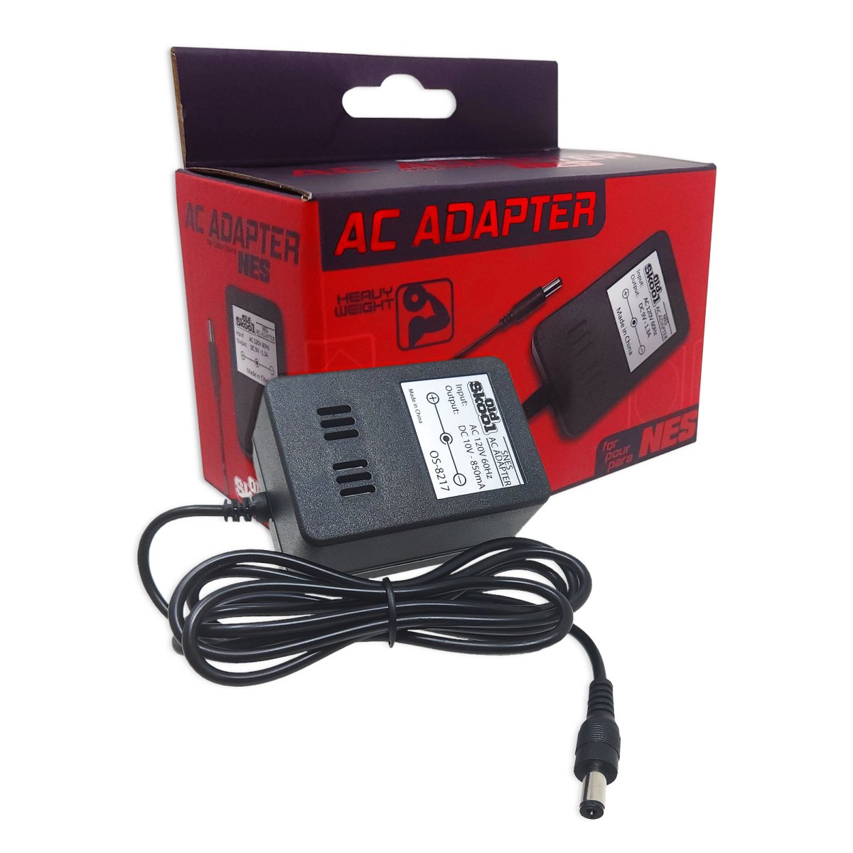 NES AC Adapter - Old Skool - Retro Island Gaming
