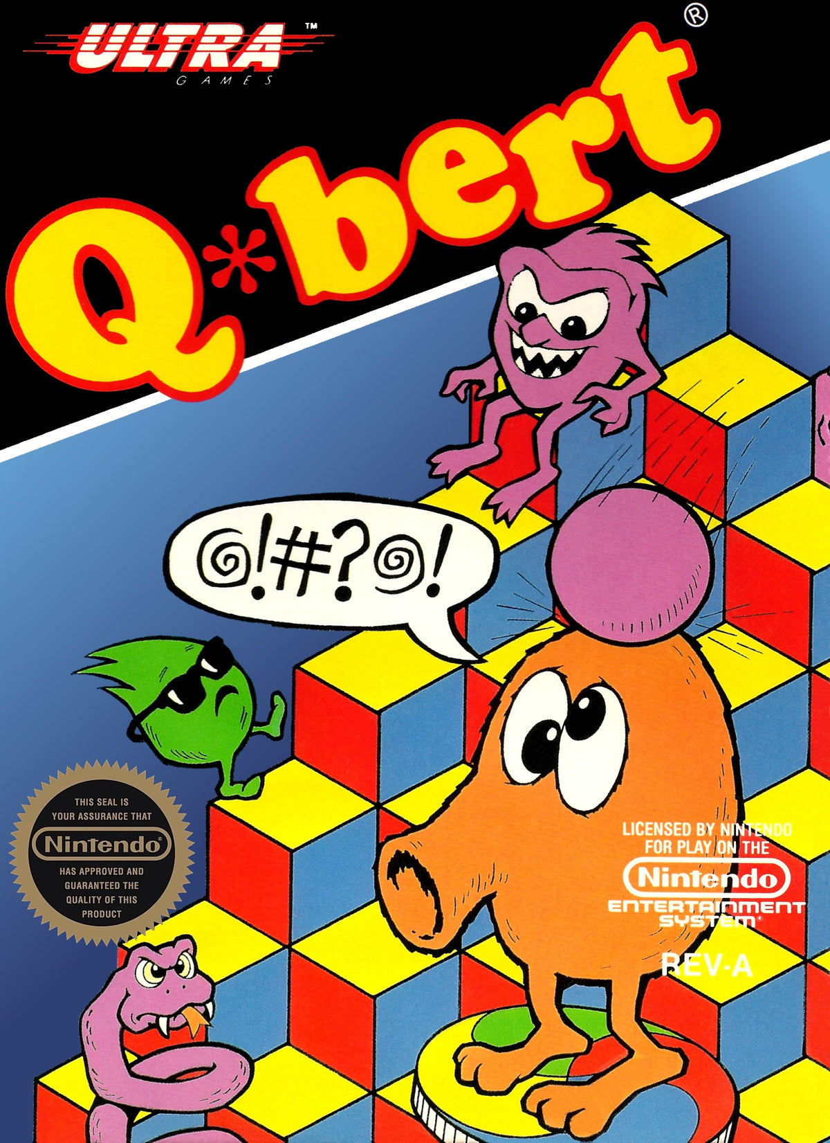 Q*bert - NES - Retro Island Gaming