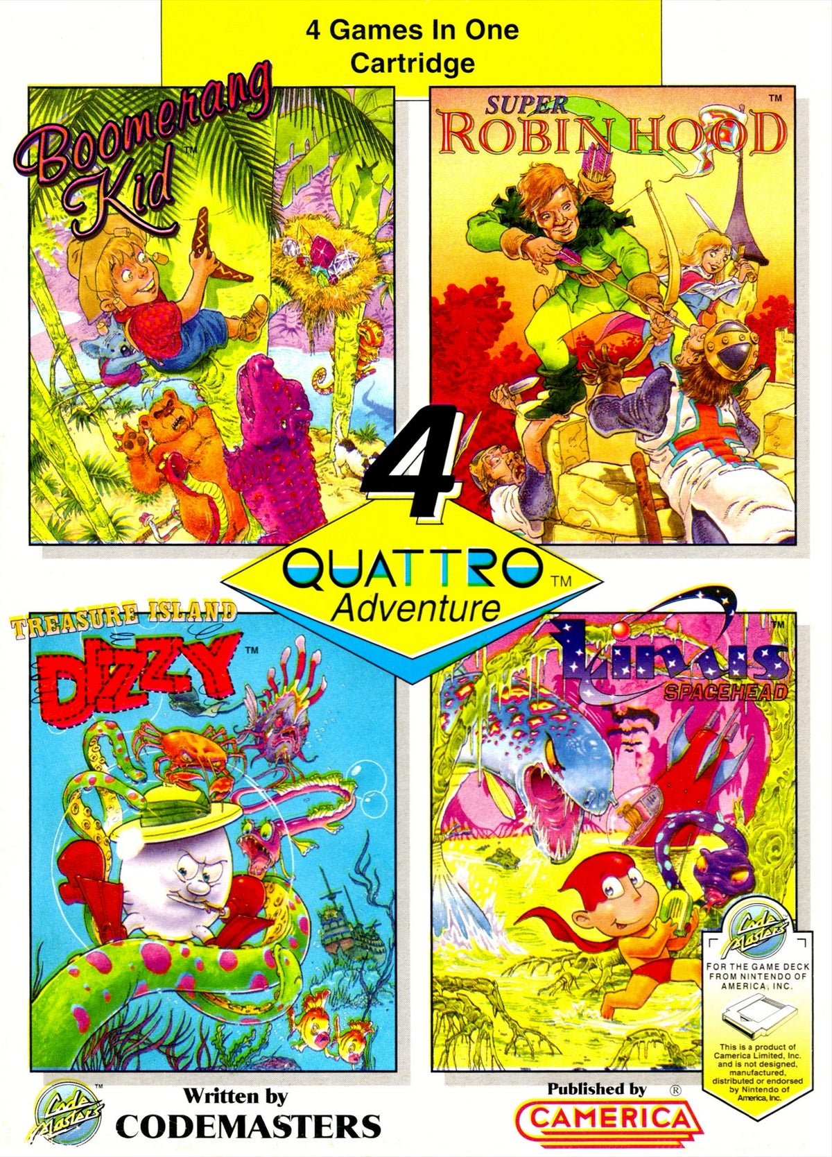 Quattro Adventure - NES