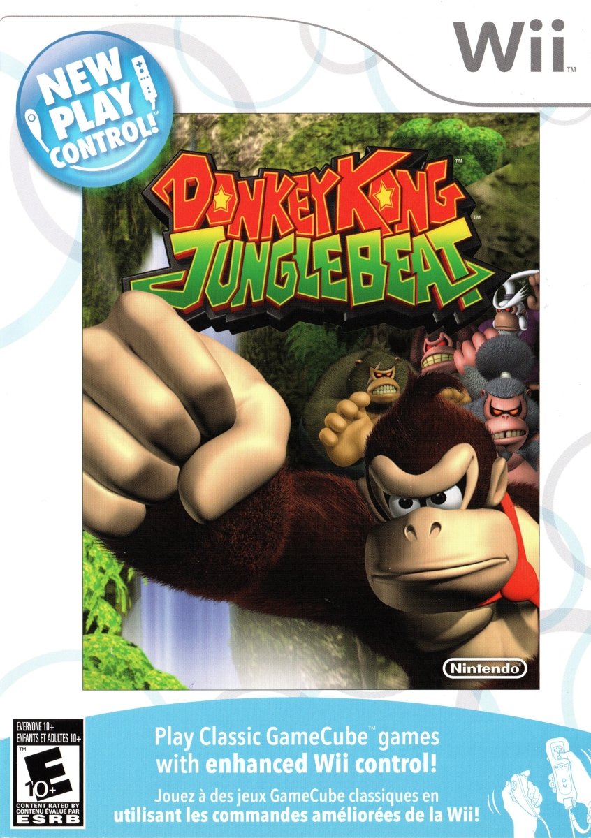 New Play Control: Donkey Kong Jungle Beat - Wii - Retro Island Gaming