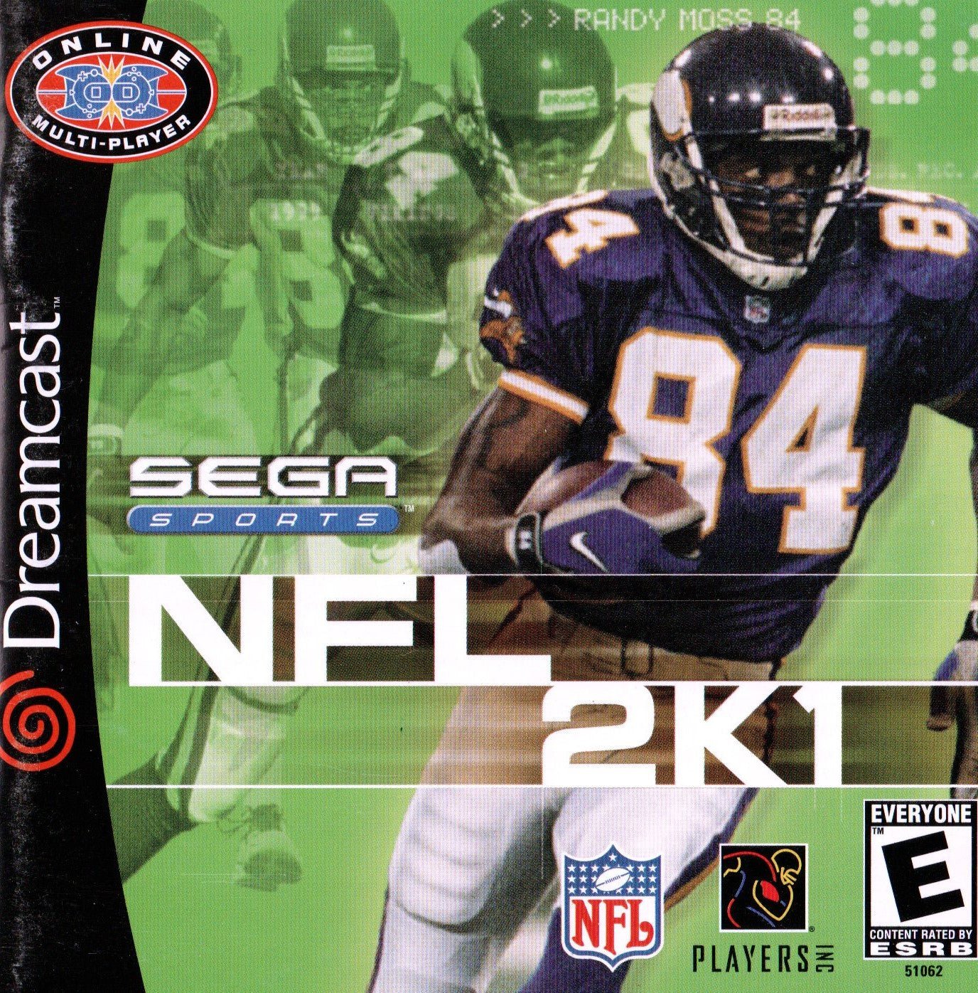 NFL 2K1 - Sega Dreamcast - Retro Island Gaming