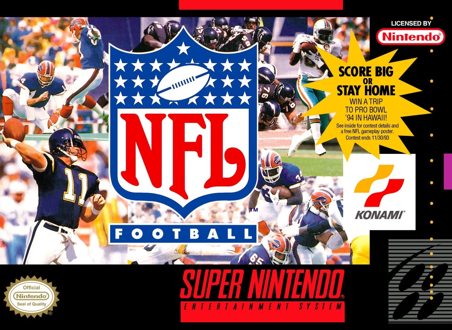 NFL Football - Super Nintendo - Retro Island Gaming