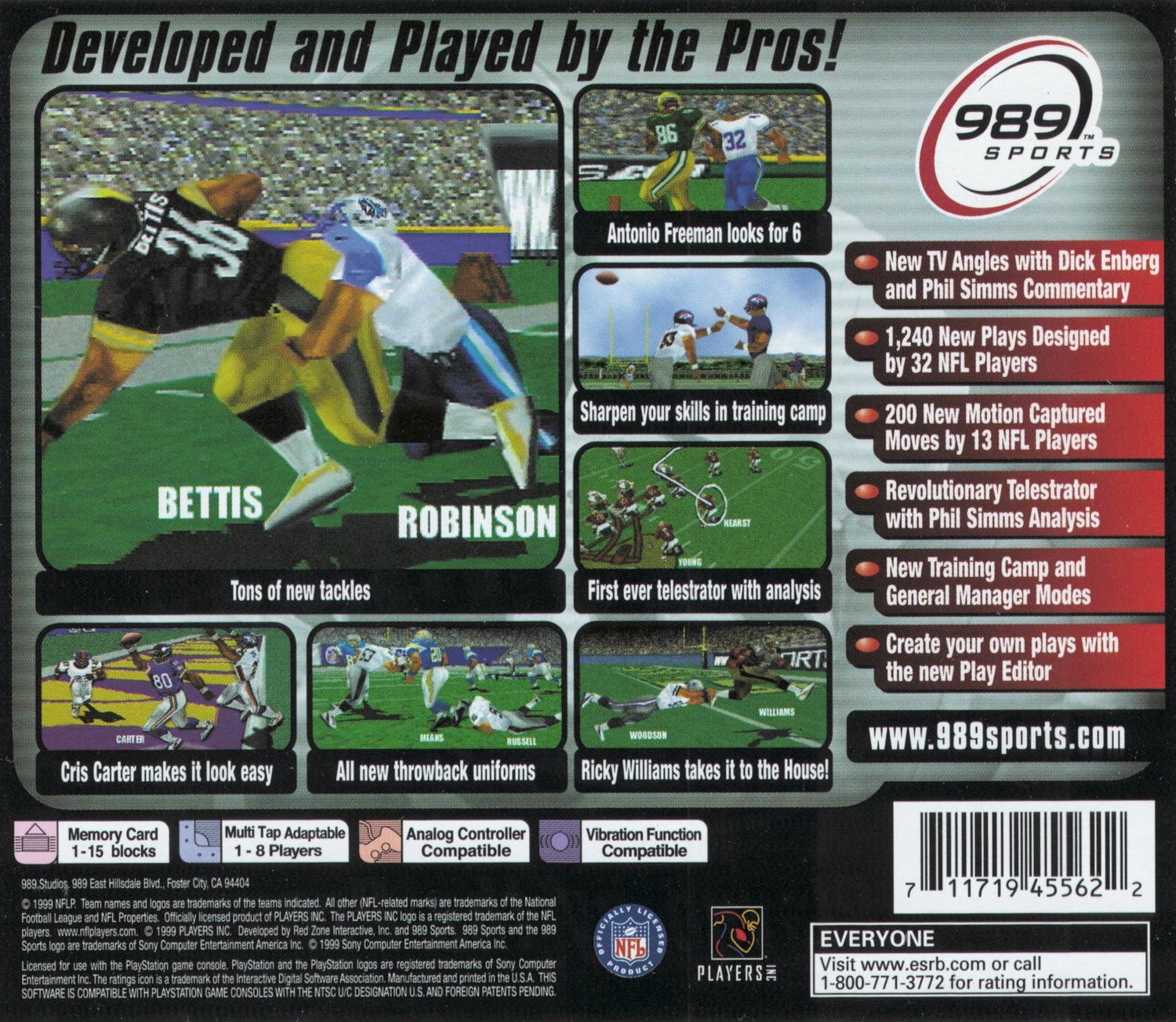 NFL GameDay 2000 - Playstation - Retro Island Gaming