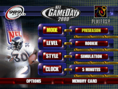 NFL GameDay 2000 - Playstation - Retro Island Gaming