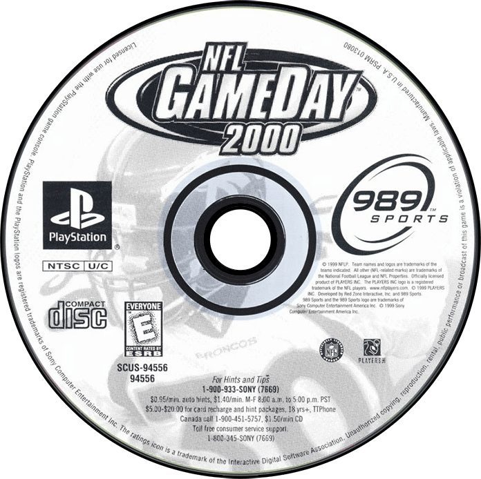 NFL GameDay 2000 - Playstation - Retro Island Gaming