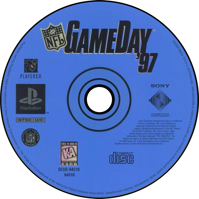 NFL GameDay 97 - Playstation - Retro Island Gaming