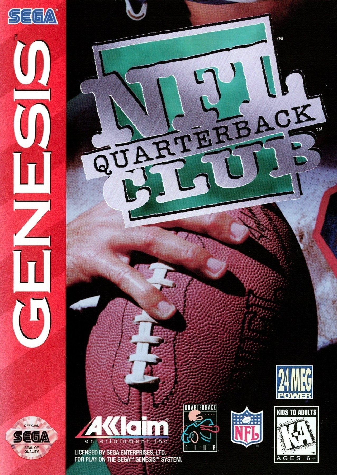 NFL Quarterback Club - Sega Genesis - Retro Island Gaming