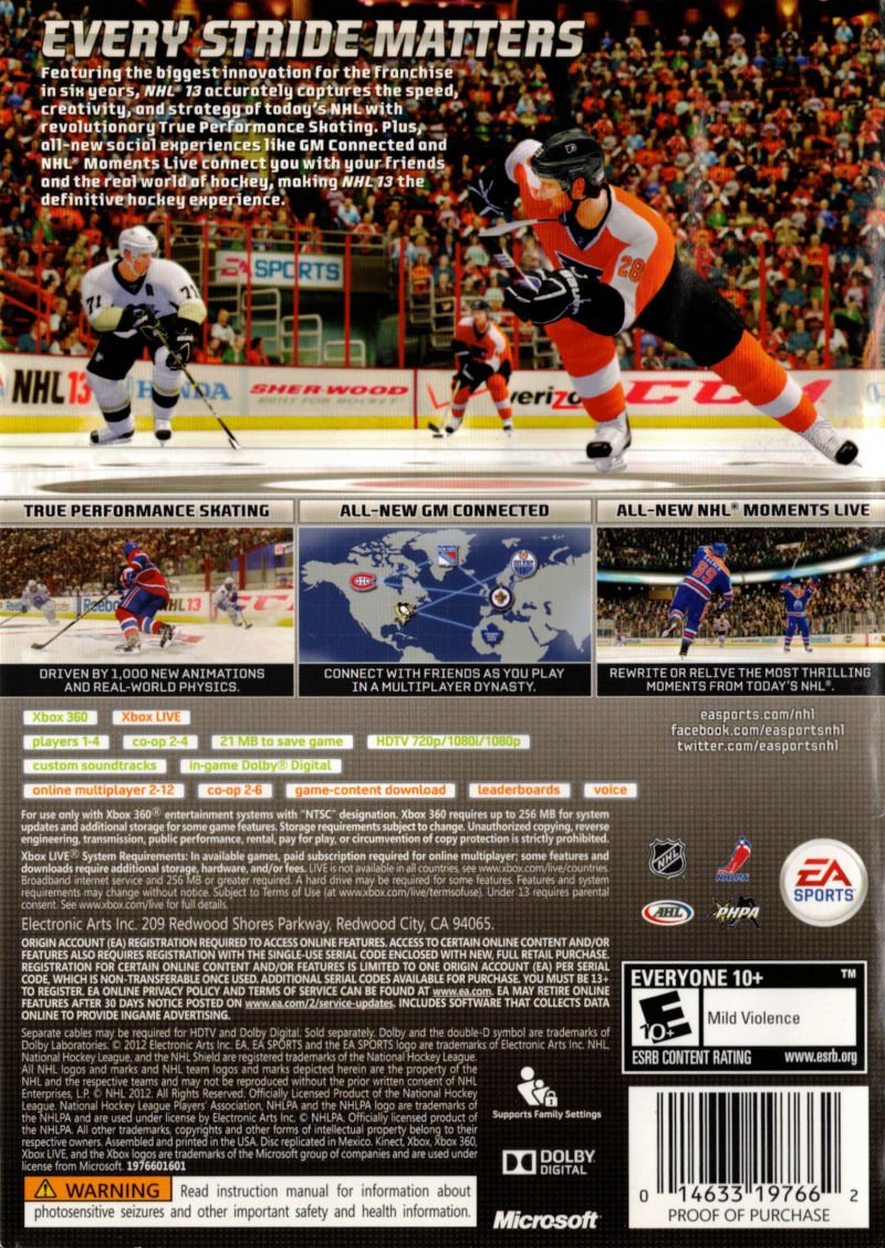 NHL 13 - Xbox 360 - Retro Island Gaming