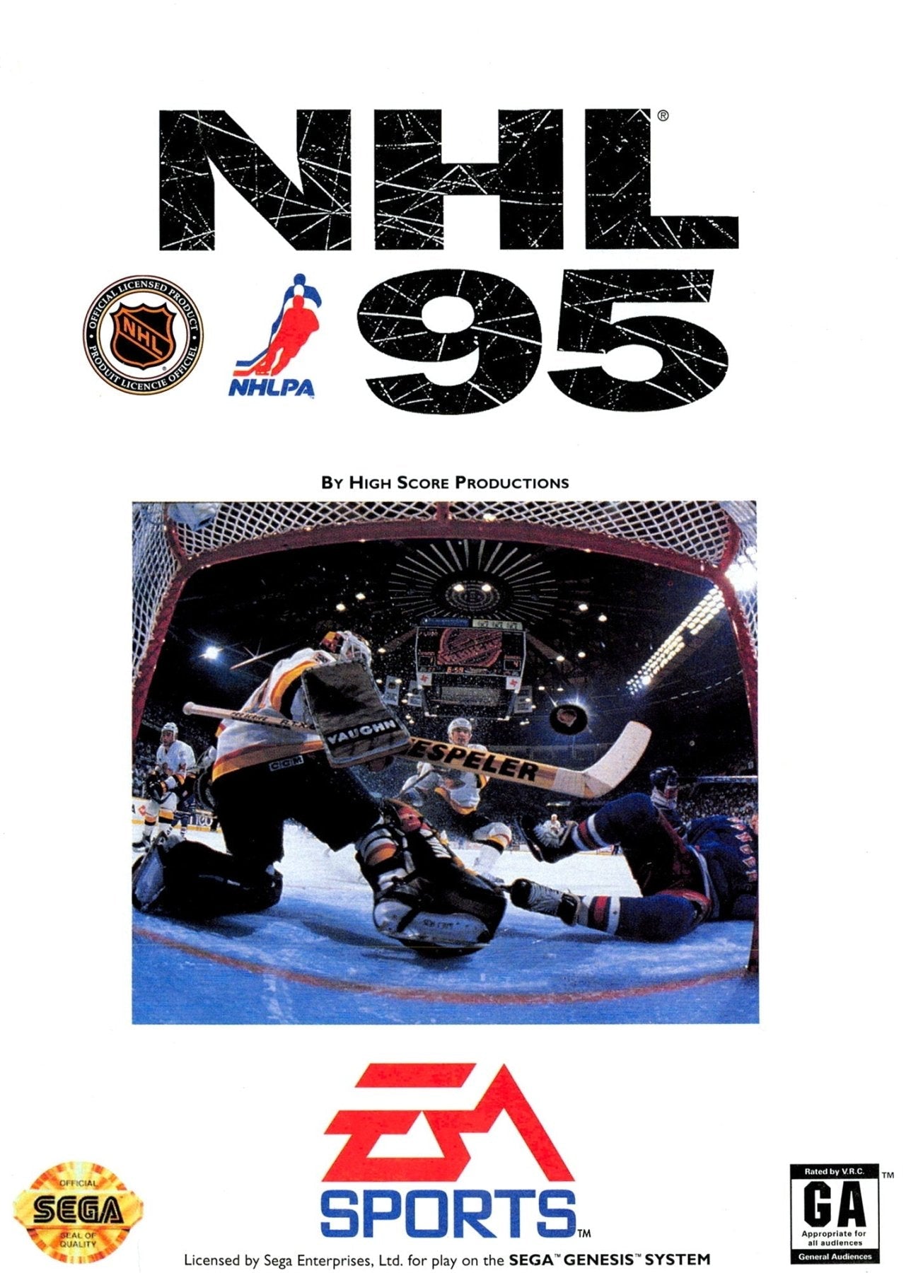 NHL 95 - Sega Genesis - Retro Island Gaming