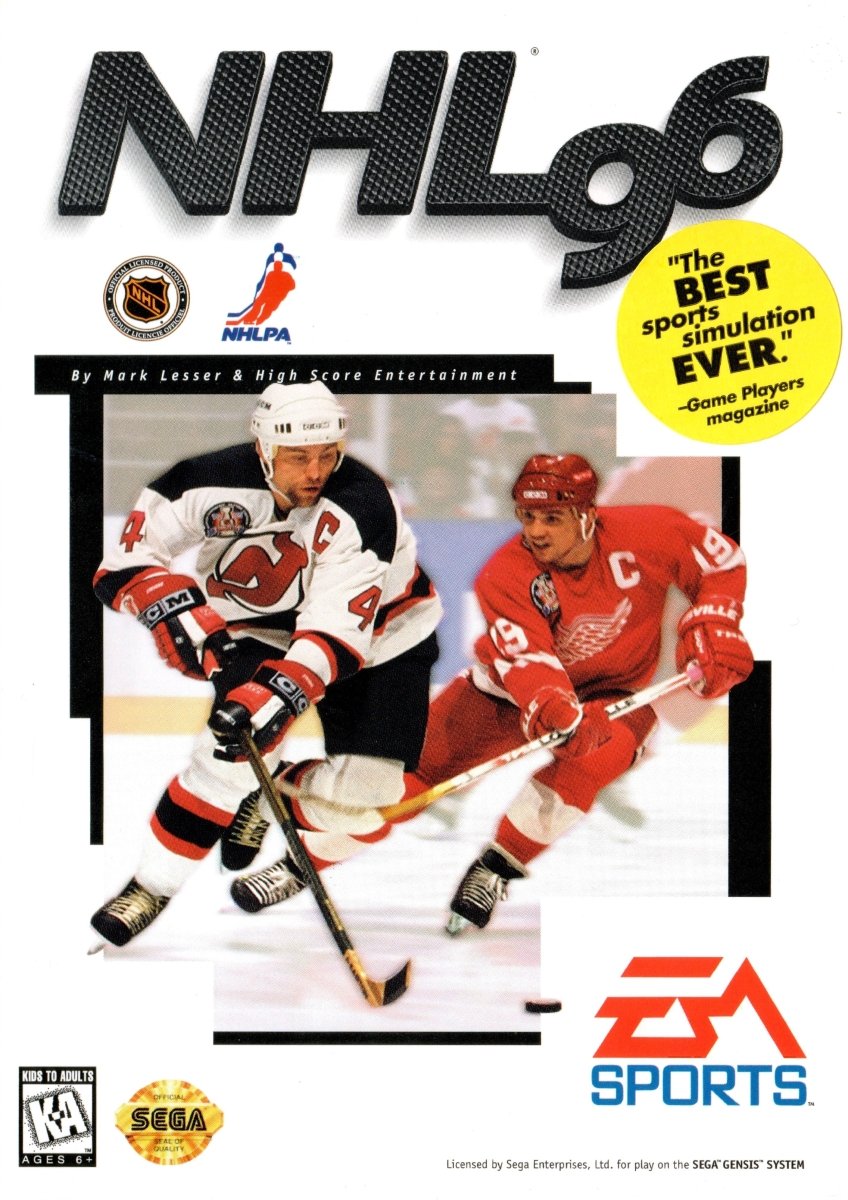 NHL 96 - Sega Genesis - Retro Island Gaming