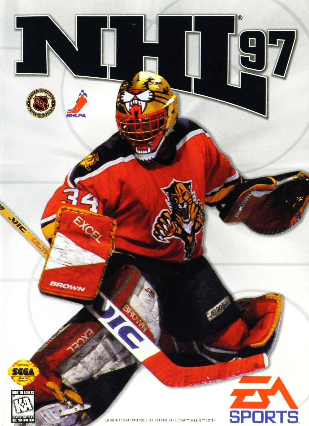 NHL 97 - Sega Genesis
