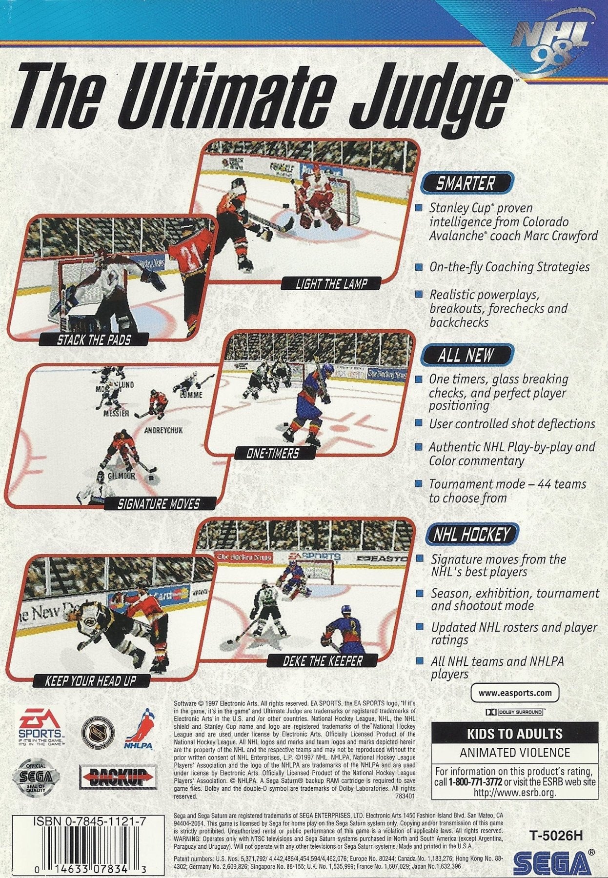 NHL 98 - Sega Saturn - Retro Island Gaming