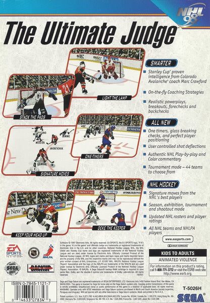 NHL 98 - Sega Saturn - Retro Island Gaming