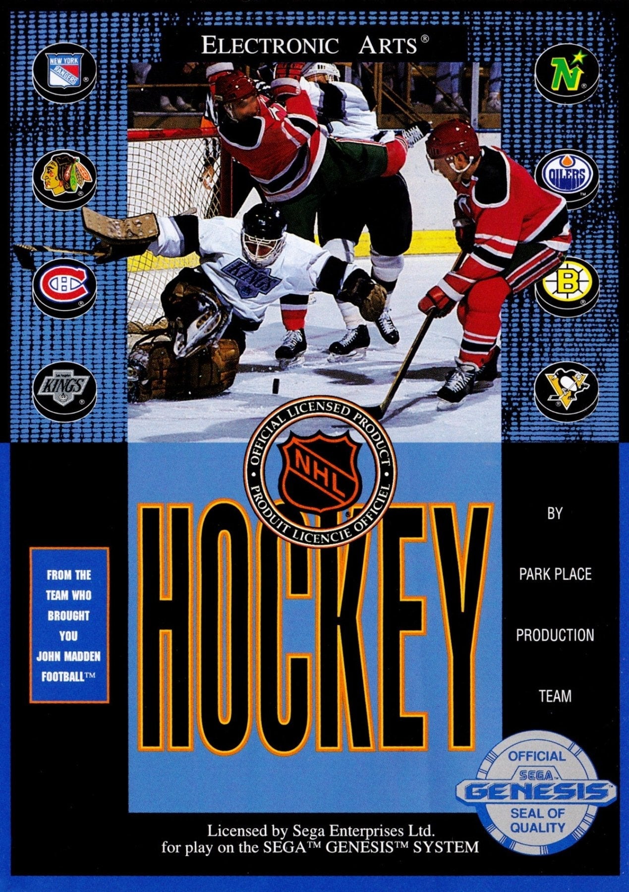 NHL Hockey - Sega Genesis - Retro Island Gaming
