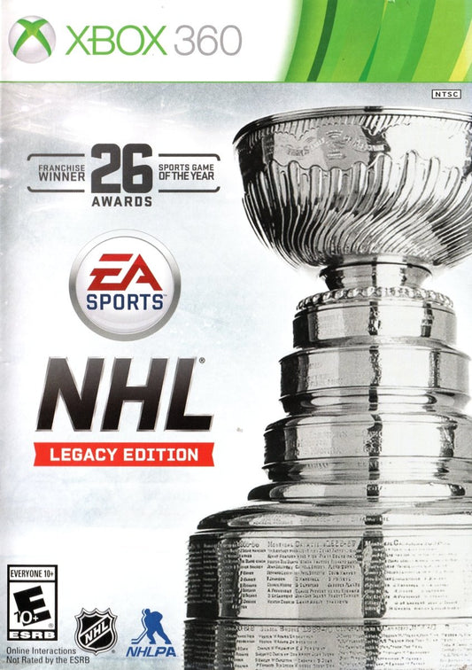 NHL Legacy Edition - Xbox 360 - Retro Island Gaming