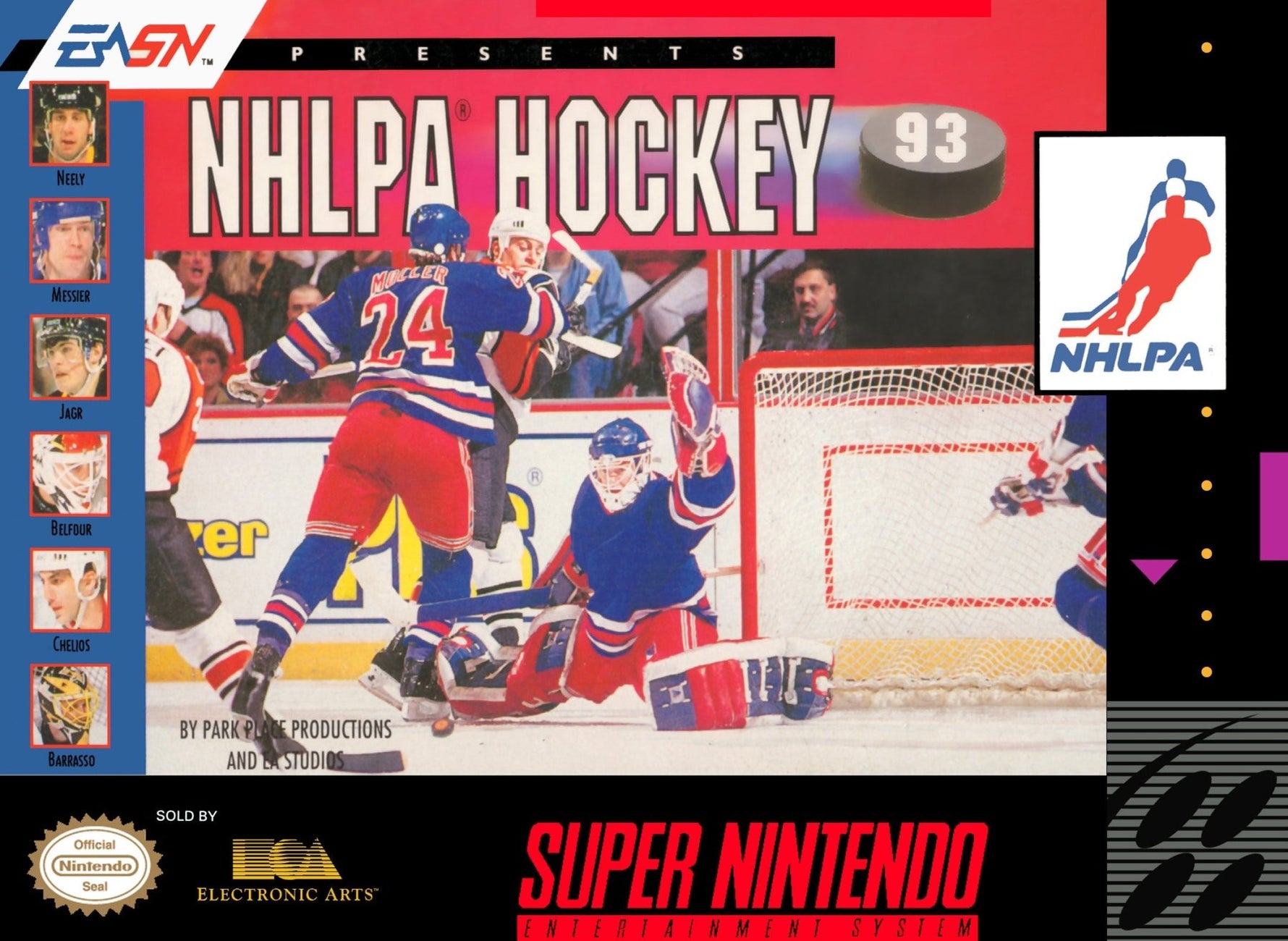NHLPA Hockey '93 - Super Nintendo - Retro Island Gaming