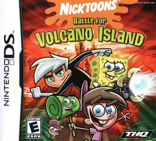 Nicktoons Battle for Volcano Island - Nintendo DS - Retro Island Gaming