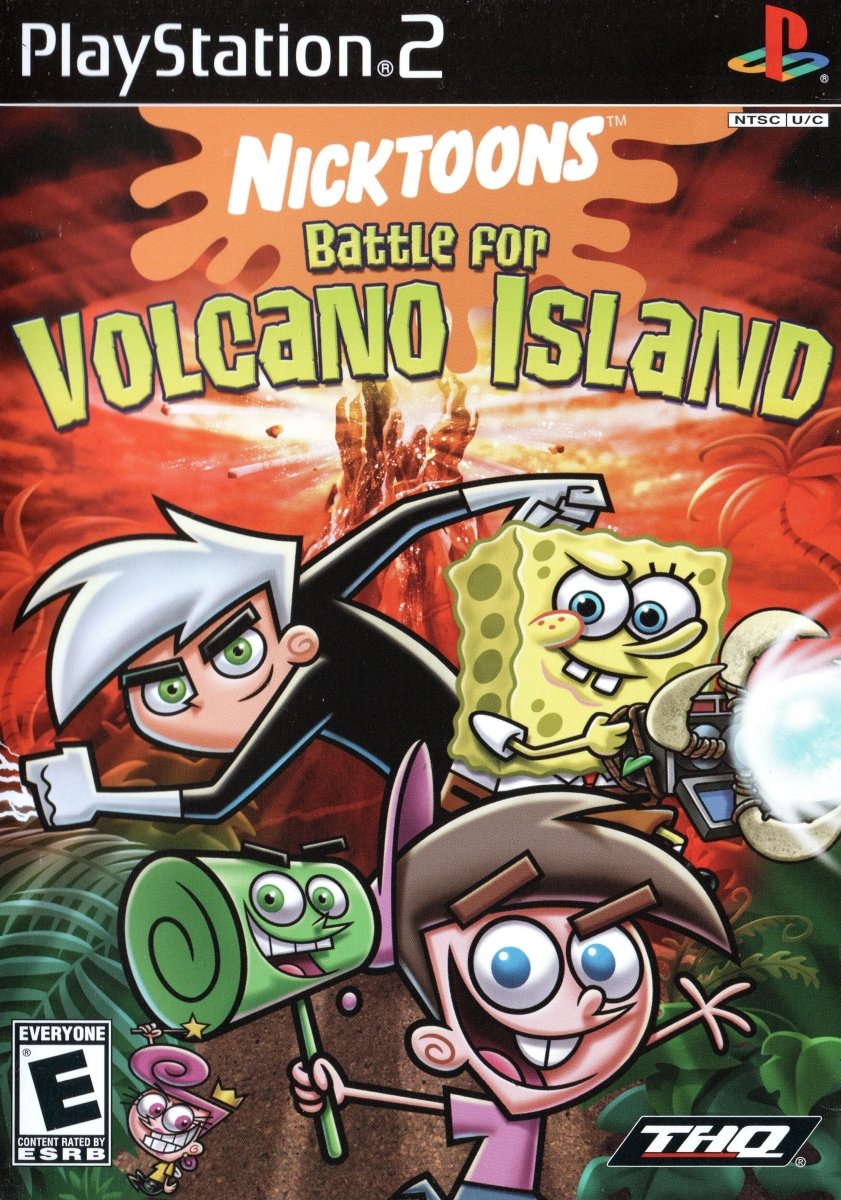 Nicktoons Battle for Volcano Island - Playstation 2 - Retro Island Gaming