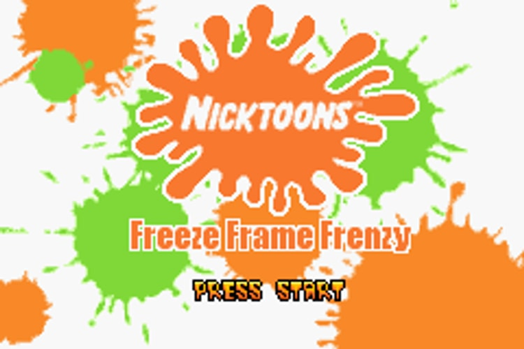 Nicktoons Freeze Frame Frenzy - GameBoy Advance - Retro Island Gaming