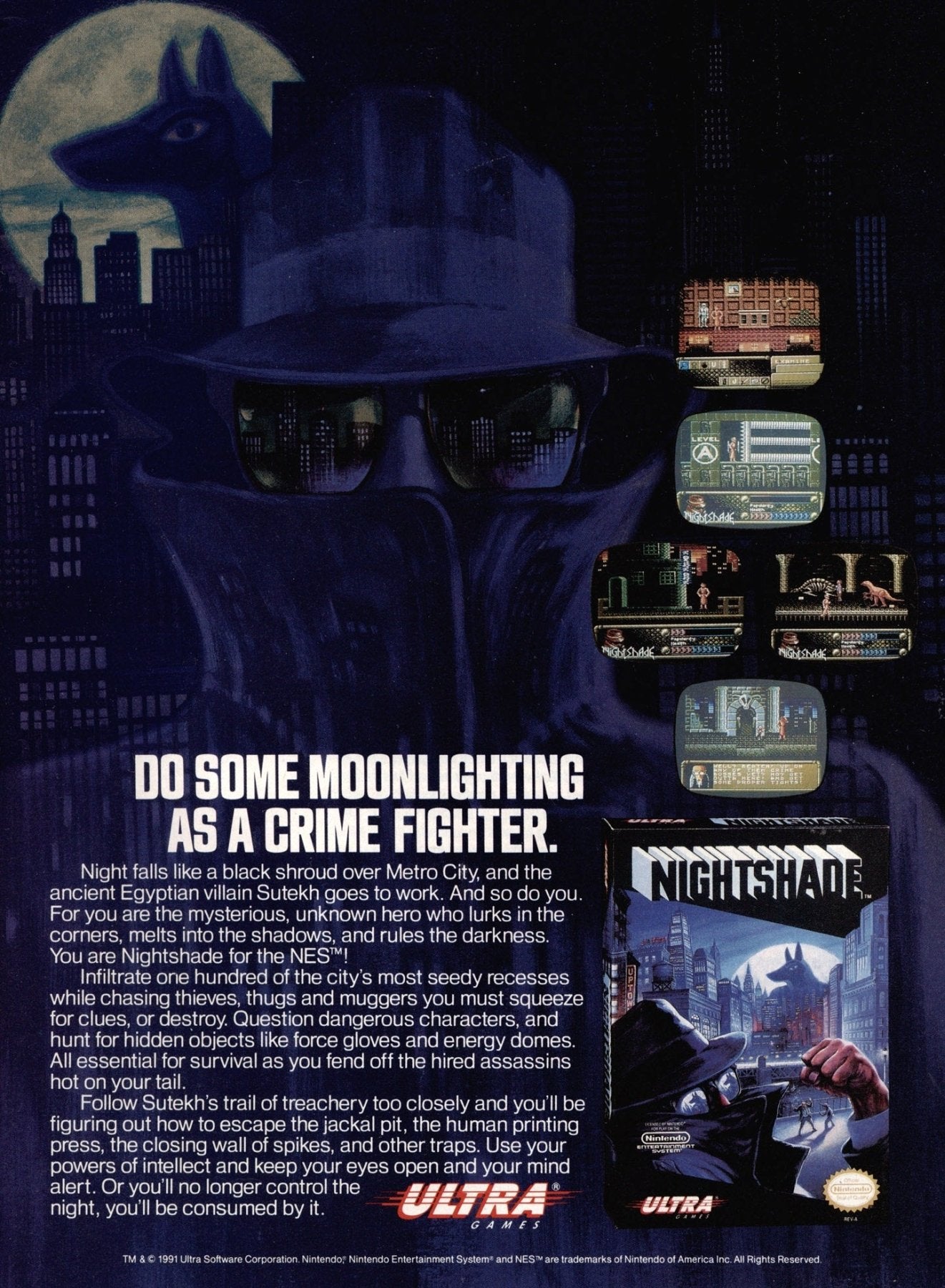 Nightshade - NES - Retro Island Gaming
