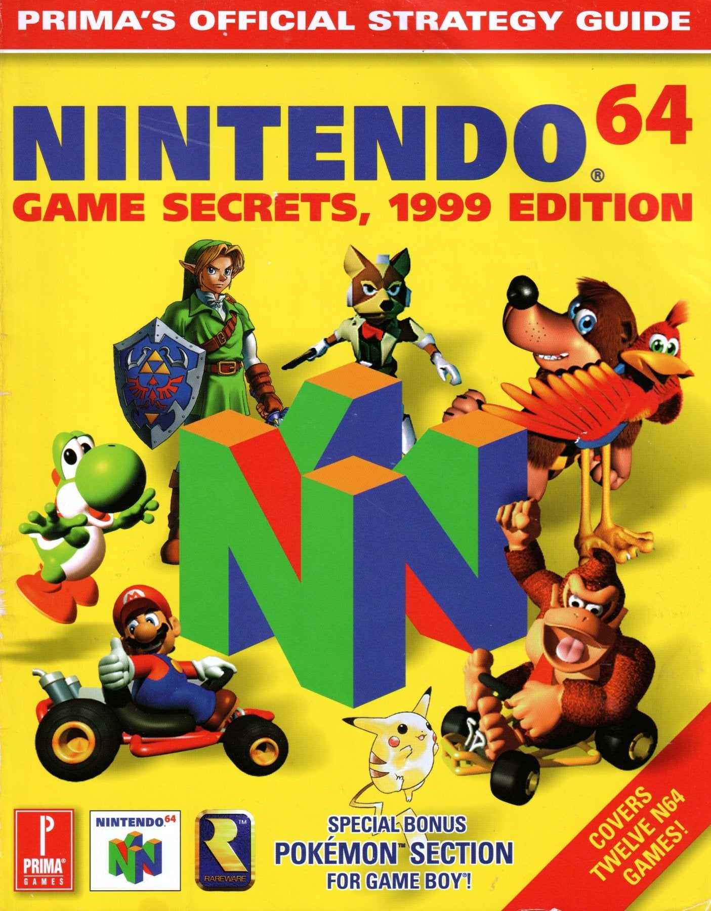 Nintendo 64 Game Secrets 1999 Edition Prima's Official Strategy Guide - Guide Book - Retro Island Gaming