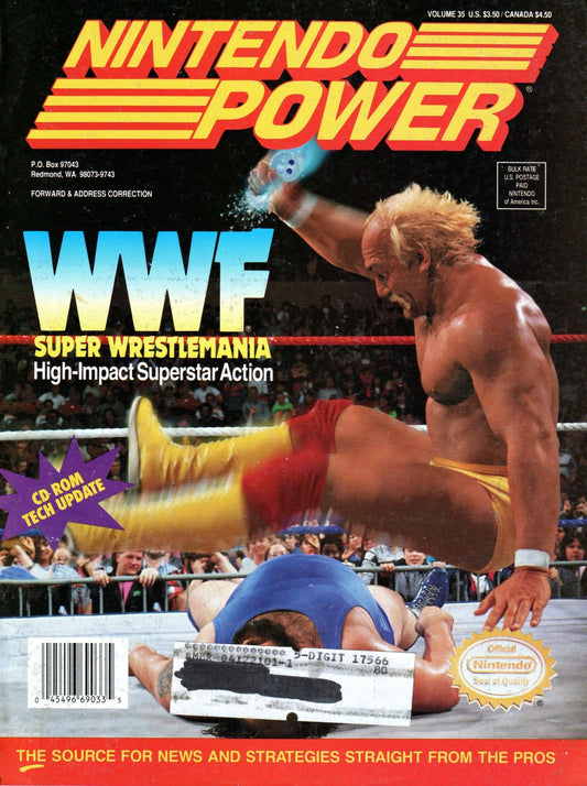 Nintendo Power: April 1992, Volume 35 - Magazine - Retro Island Gaming