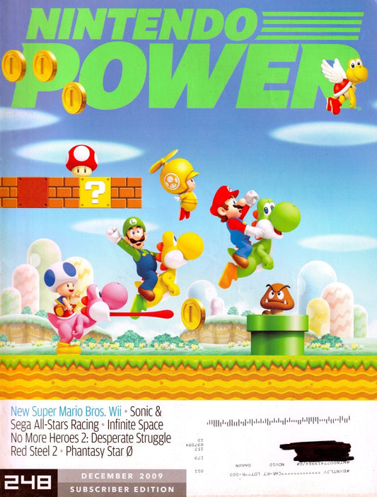 Nintendo Power: December 2009, Volume 248 [Subscriber Edition] - Magazine - Retro Island Gaming