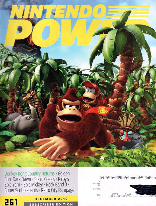 Nintendo Power: December 2010, Volume 261 [Subscriber Edition] - Magazine - Retro Island Gaming