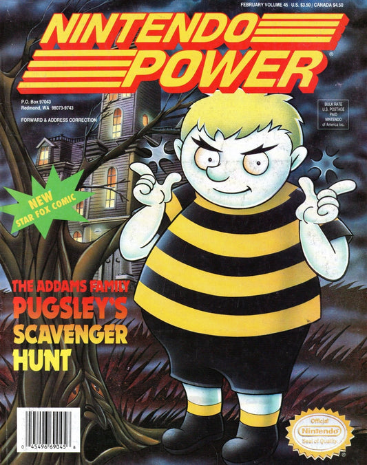 Nintendo Power: February 1993, Volume 45 - Magazine - Retro Island Gaming