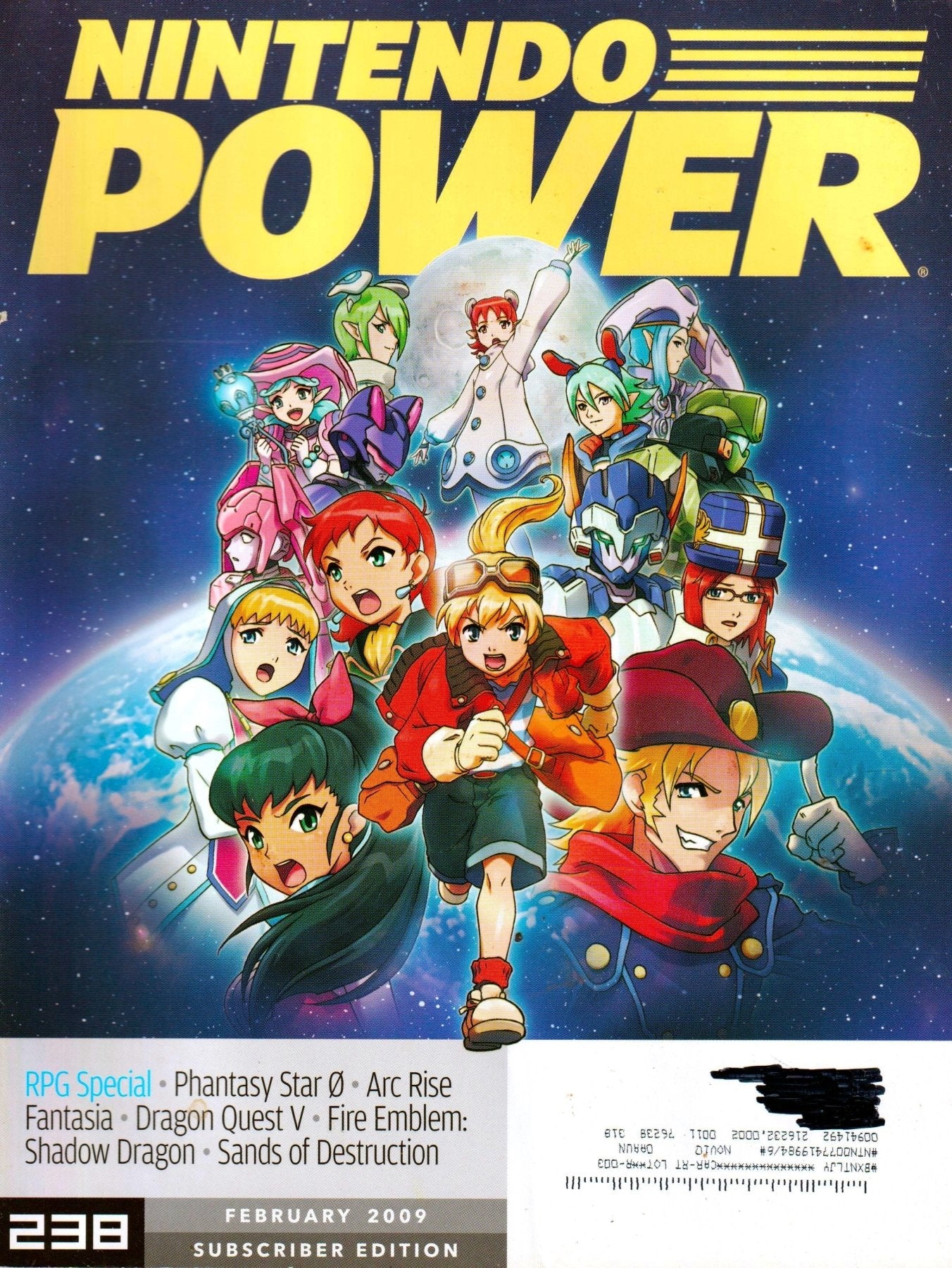 Nintendo Power: February 2009, Volume 238 [Subscriber Edition] - Magazine - Retro Island Gaming