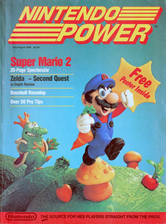 Nintendo Power: July, 1988 Volume 1 - Magazine - Retro Island Gaming