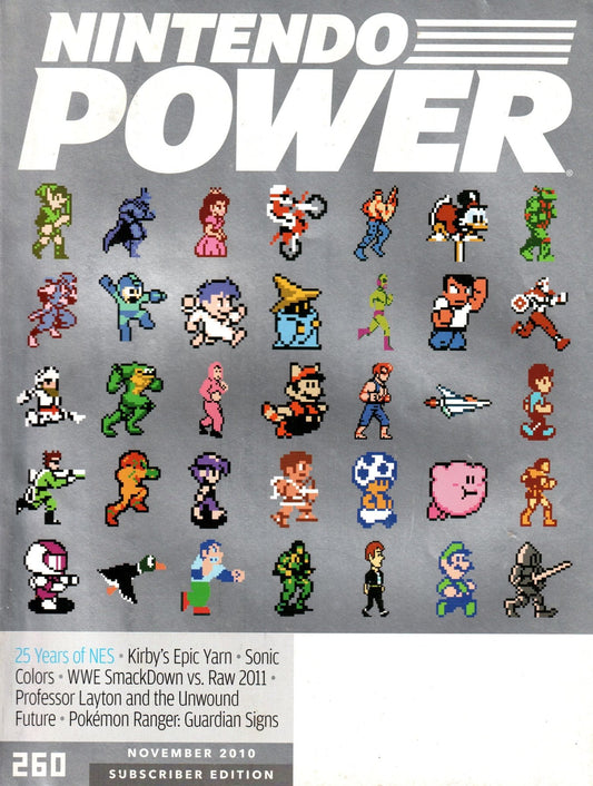 Nintendo Power: November 2010, Volume 260 [Subscriber Edition] - Magazine - Retro Island Gaming
