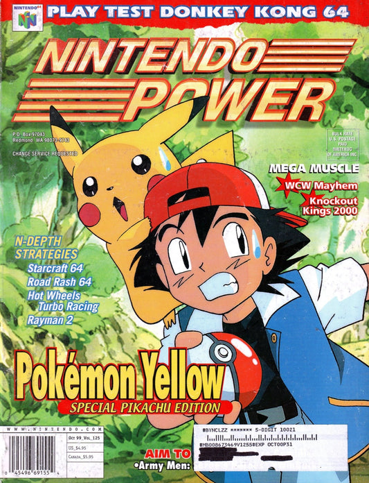 Nintendo Power: October 1999, Volume 125 - Magazine - Retro Island Gaming