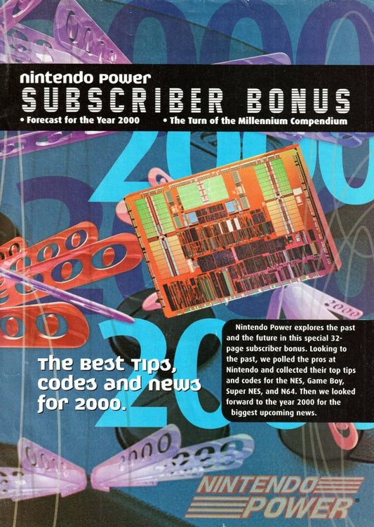 Nintendo Power Subscriber Bonus: Forecast for the Year 2000 - Magazine - Retro Island Gaming