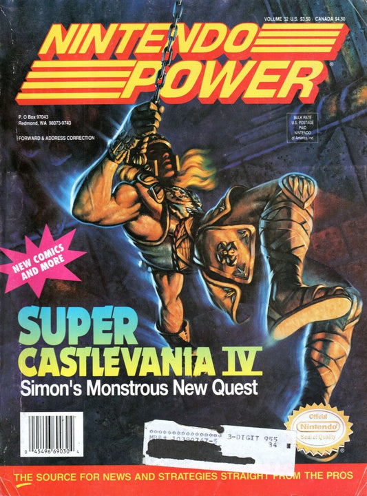 Nintendo Power: Volume 32 - Magazine - Retro Island Gaming