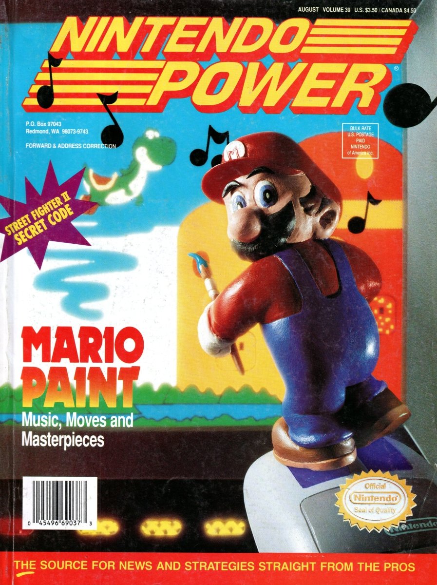 Nintendo Power Magazine Rack Nintendo Power: August 1992, Volume 39 - Magazine – Retro Island Gaming