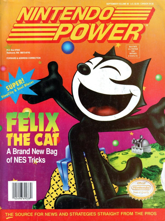Nintendo Power: Volume 40 - Magazine - Retro Island Gaming