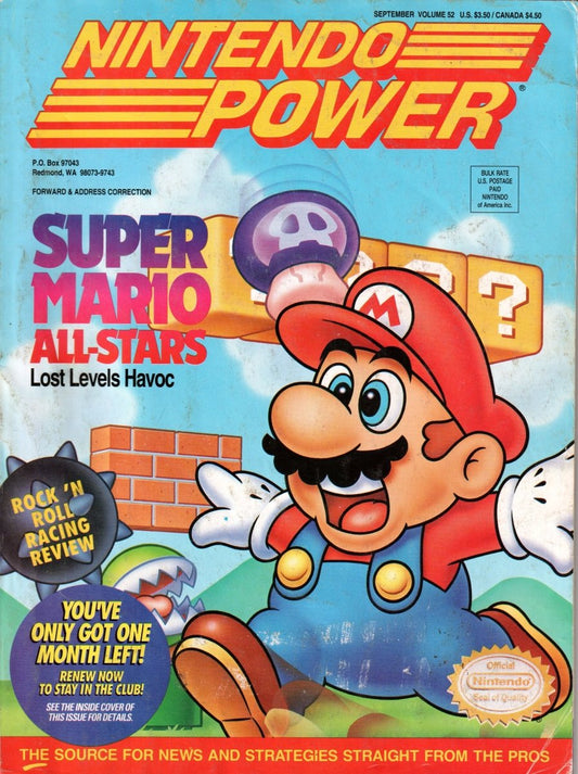Nintendo Power: Volume 52 - Magazine - Retro Island Gaming