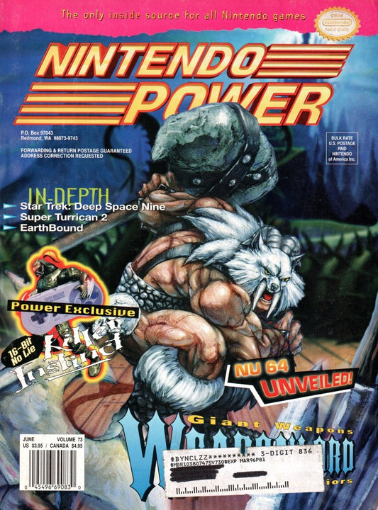 Nintendo Power: Volume 73 - Magazine - Retro Island Gaming