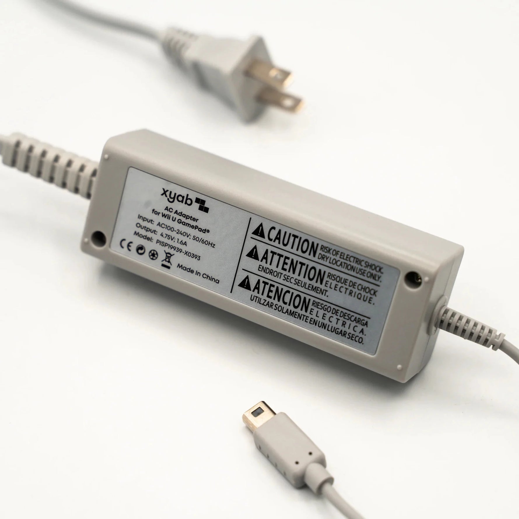 Nintendo Wii U Gamepad Power Adapter (Loose) - xyab - Retro Island Gaming