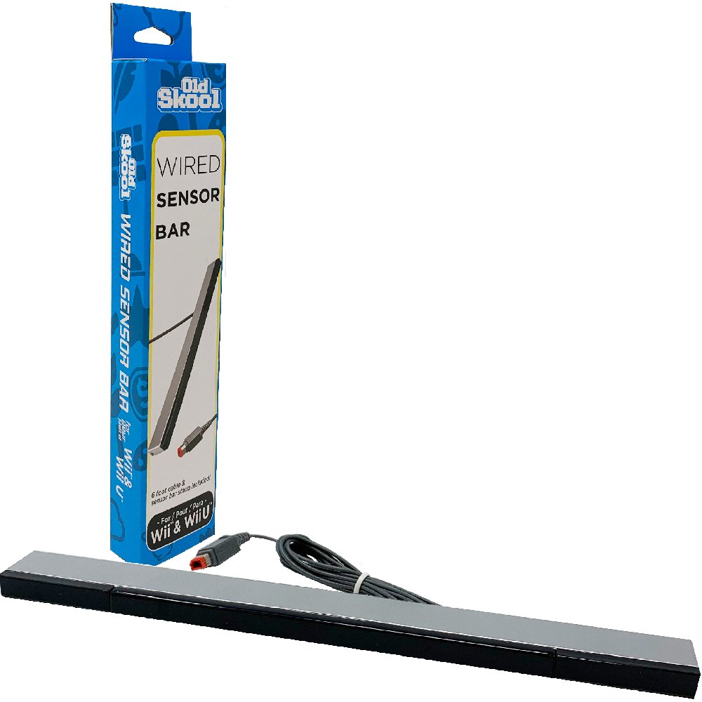 Nintendo Wii & Wii U Sensor Bar - Old Skool - Retro Island Gaming