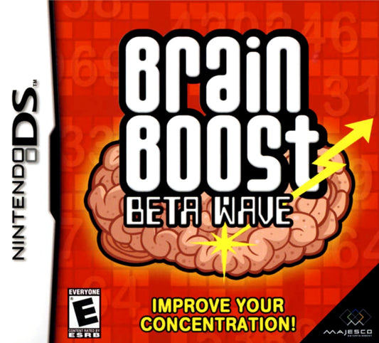 Brain Boost Beta Wave - Nintendo DS - Retro Island Gaming