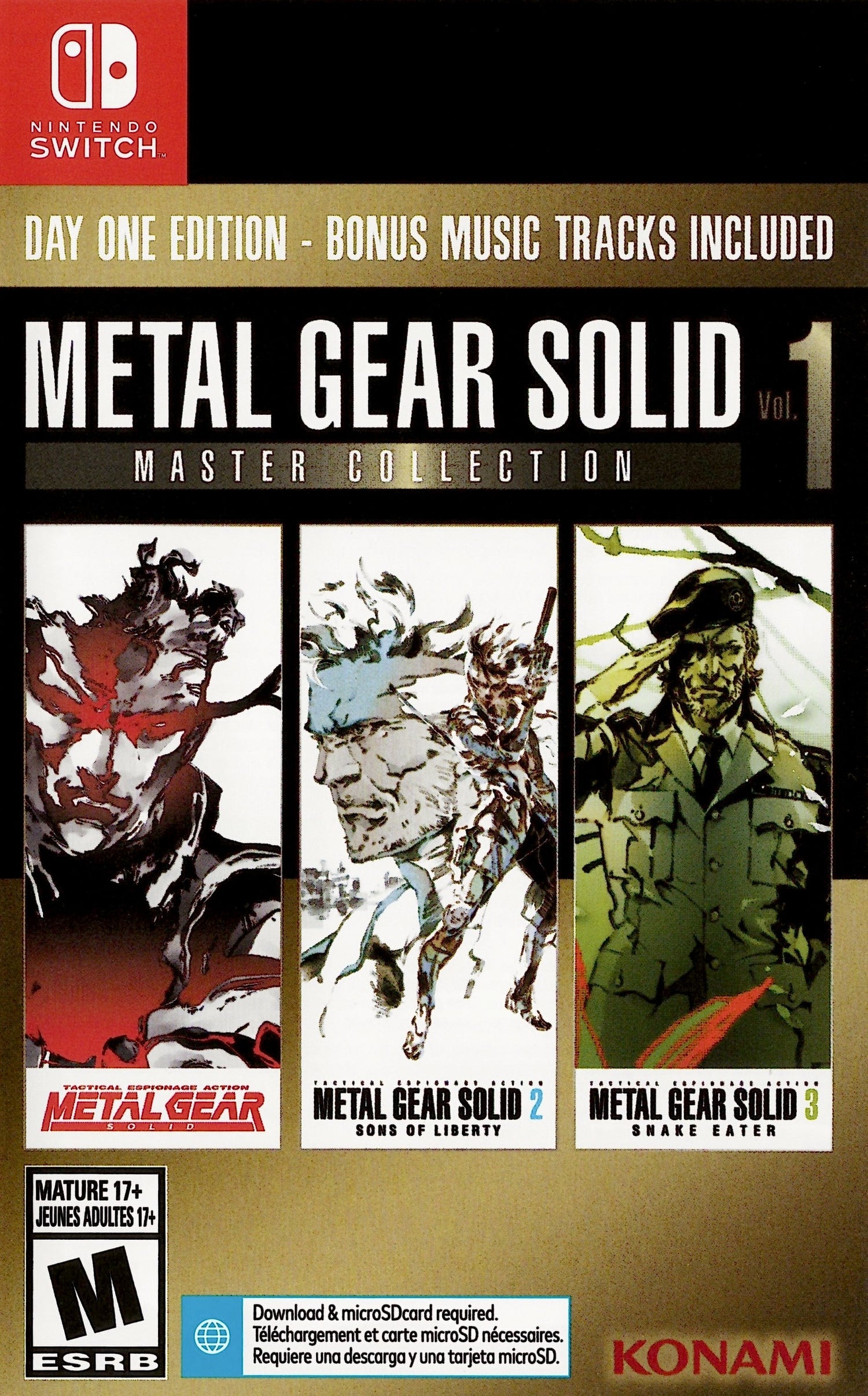 Metal Gear Solid: Master Collection Vol. 1 - Nintendo Switch