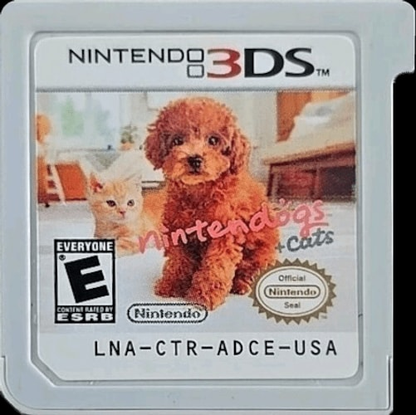 Nintendogs + Cats: Toy Poodle & New Friends - Nintendo 3DS - Retro Island Gaming