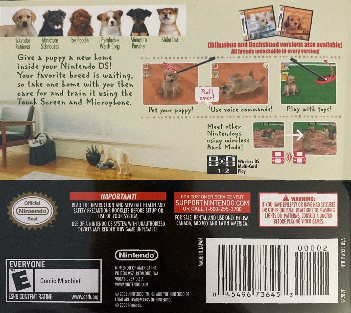 Nintendogs Lab and Friends - Nintendo DS - Retro Island Gaming