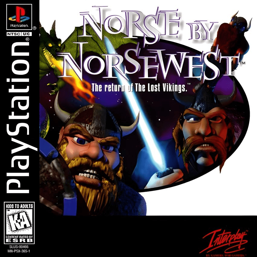 Norse by Norsewest The Return of The Lost Vikings - Playstation - Retro Island Gaming